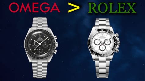 omega is better than rolex|rolex or omega for investment.